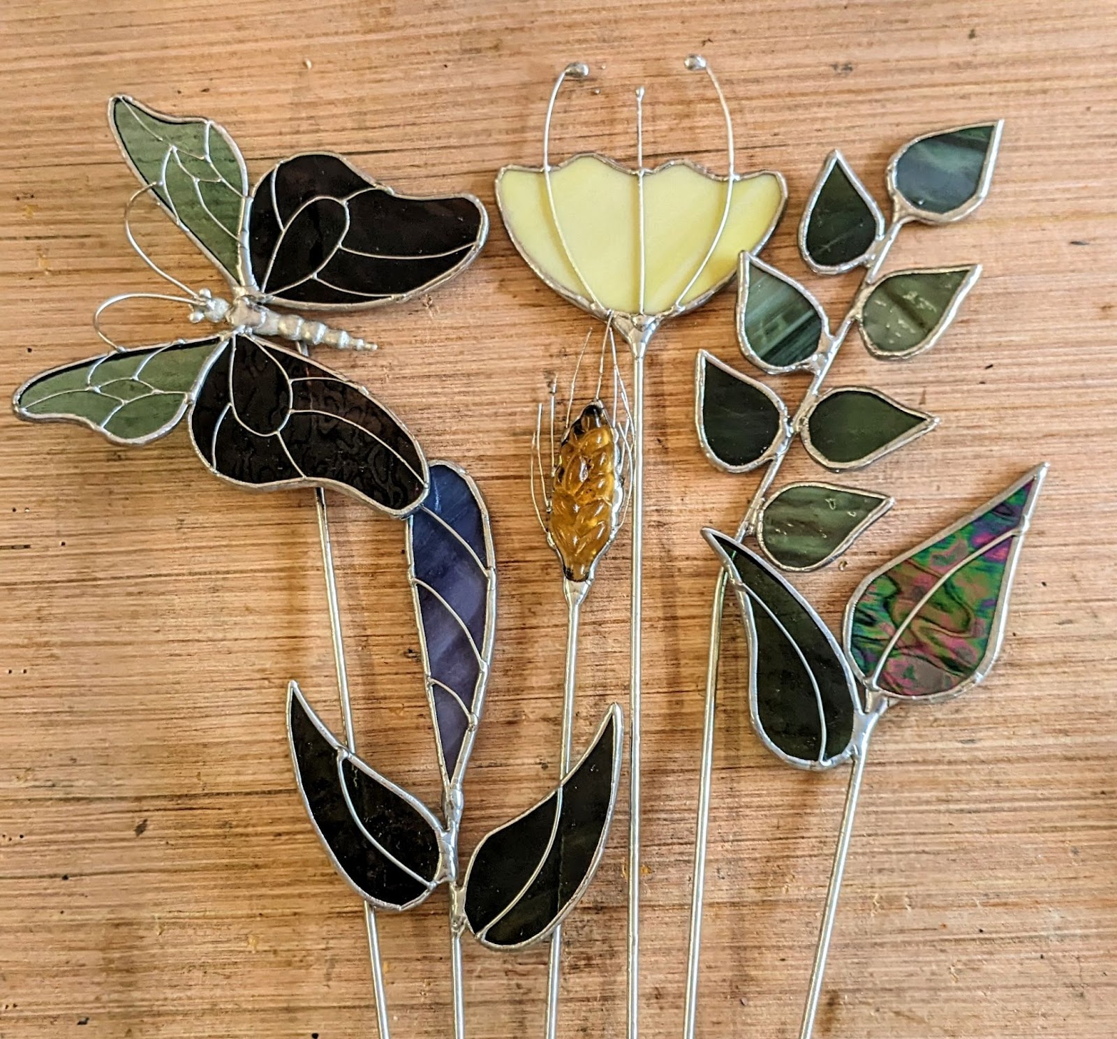 Stained Glass Flowers